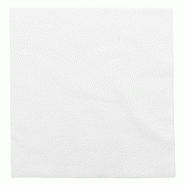 Serviette spunlace blanc 50x50cm - par 400