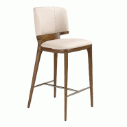AC ANGEL CERDA Angel Cerdá Tabouret similicuir crème 4208C 51 x 55 x 107 - beige fourrure 8435631043560