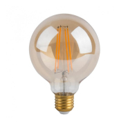 Ampoule led filament 6w vintage e27 g80 gold - réf e27fi6w