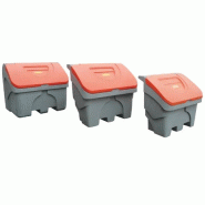 Bac à sel PE 130,200 ou 400 Litres