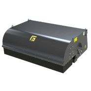Balayeuse à godet collecteur Gordini SX - Moteur intégré et largeurs de 1,60 à 2,22 m