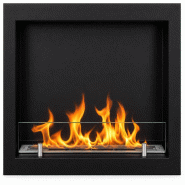 Divina Fire Furore 60 Foyer Bioéthanol Encastré Mural 60X55 - noir 8055829980431