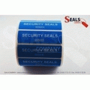 Etiquettes autocollantes de securite 100 x 30 mm