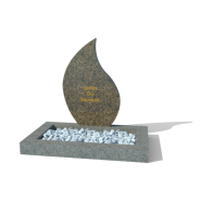 Jardin du souvenir personnalisable pour dispersion de cendres - LE GRANIT SODIGRANITS Jardin du souvenir personnalisable pour dispersion de cendres - LE GRANIT SODIGRANITS
