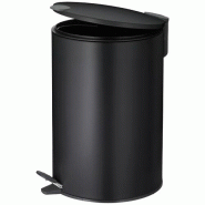 KELA Poubelle 12 L Noire - Mats - 035-1192938 KELA Poubelle 12 L Noire - Mats - 035-1192938