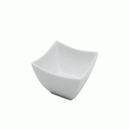 METRO PROFESSIONAL METRO PROFESSSIONAL Barquette à tapas Vilo, porcelaine, 9 x 9 cm, carrée, blanche, 3 unités - blanc porcelaine 306829