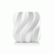 Mot sur initiale en Impression 3D - Soie blanc_0