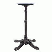 Pied de table fonte Bistrot 4 branches - Pied de table fonte Bistrot 4 branches -