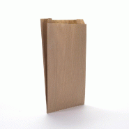 Pochettes cadeaux kraft vergé brun 17+7x26cm - par 250 - Retif
