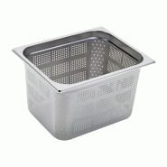 RM GASTRO Bac gastronorme perforé GN 1/2 - 200 en inox REDFOX - GND 1/2-200 - REDFOX - 0615402622417
