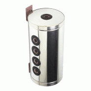 Bouteille de mélange et ballon tampon acier 25 L pose murale - 8 piquages - inox - Thermador - BMEL25_0