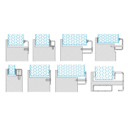 Châssis fixe anti-effraction sur mesure avec pare-balles - Cr4 à cr5 et fb4 à fb7 -  ftmq 0230