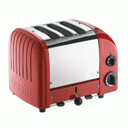 DUALIT Grille-pain 3 Fentes 1700w Rouge 30262 - rouge 0619743302625