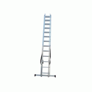 Échelle transformable 3 plans 3x13 échelons – MTF – aluminium max 8,40 m – 1zst9060
