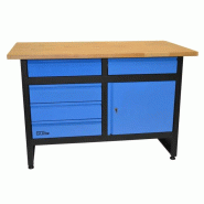 Etabli gw 5/1 - 120 x 60 cm - 1 porte - 5 tiroirs Etabli gw 5/1 - 120 x 60 cm - 1 porte - 5 tiroirs