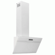 Gogarden Hotte murale 60 cm Acier et verre trempé Blanc - 8720286651865