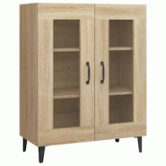Helloshop26 - Buffet bahut commode armoire meuble de rangement organisateur cuisine salle de séjour salon sonoma 69,5 x 34 x 90 cm 02_0031672 - 30002 Helloshop26 - Buffet bahut commode armoire meuble de rangement organisateur cuisine salle de séjour salon sonoma 69,5 x 34 x 90 cm 02_0031672 - 30002
