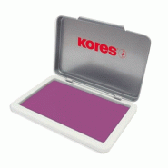 Kores Tampon encreur Metallica, encre violette - SF71555