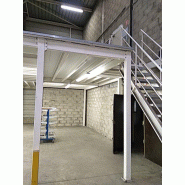 Mezzanine métallique - Surface 320 m² modulable - Manorga Mezzanine métallique - Surface 320 m² modulable - Manorga