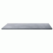 Plateau décor béton 120x59cm - Table ou gondoles Urban - Mélamine