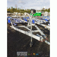 Porte-bateau multi-rouleaux GALAXY -GD18 / G2702 - PTAC 3500 Kg - 2 essieux - Reference SW1005M12