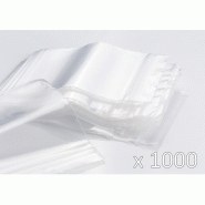 Sachets transparents zip