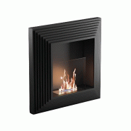 Tecno Air System - Elysium - Bio-cheminée murale - Noir - noir acier 5420020006878