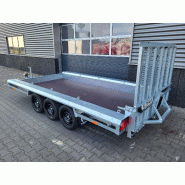 TM 4m x 1m80 porte engin 3 x essieux 1500 kg TM 4m x 1m80 porte engin 3 x essieux 1500 kg