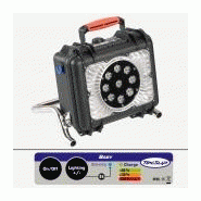 Valise d'éclairage autonome - optique 43x16°