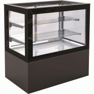 Vitrine réfrigérée positive 4 faces vitrées 300L Combisteel