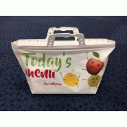 100 Sacs isotherme à poignée rapportée "snack bag" - SPGRGISOBC-VL01/CF