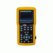 CHAUVIN ARNOUX - Multimètre Analyseur Oscilloscope Portable 2 Voies Isolées 40MHz - Base de Temps 25ns à 200s/div - Amplitude 5mV à 200V/div - 2 Multimètres 8000pts TRMS + Harmoniques - 600V CATIII