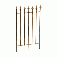 Décoshop26 - Treillis support pour plantes grimpantes décoration de jardin en métal bronze 10_0003874 - métal 3000251821925