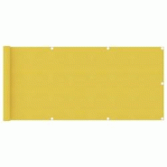 Helloshop26 - Écran de balcon brise pare vue protection confidentialité 75 x 500 cm PEHD jaune 02_0010195 - 3000548047762 Helloshop26 - Écran de balcon brise pare vue protection confidentialité 75 x 500 cm PEHD jaune 02_0010195 - 3000548047762