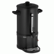 Percolateur à café PRO 6 Litres pour 48 tasses, noir mat, 1200 W, 220 V - MONO