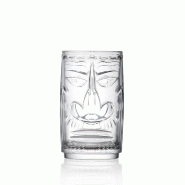 RCR Verres Tiki Sardinia Tumbler 46 cl, lot de 4 - transparent verre tiki-277020