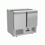 Saladette réfrigérée 6GN1/3 + 3GN1/6 positive 2 portes 300L ATOSA