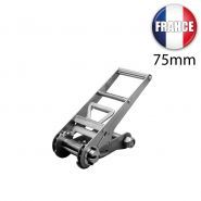 Tendeur d'arrimage - berra ms - à rochet acier pour sangle de 75mm - arsata75 Tendeur d'arrimage - berra ms - à rochet acier pour sangle de 75mm - arsata75