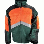 Veste anti coupures authentic Solidur - hydrophobe déperlant, polyester 150gr, tailles S à XXL