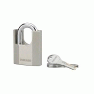 Cadenas à clé Octo-P, acier, chantier, anse protégée acier, 60mm, 3 clés - THIRARD - gris 3150260900583 Cadenas à clé Octo-P, acier, chantier, anse protégée acier, 60mm, 3 clés - THIRARD - gris 3150260900583