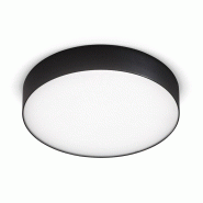Gea Luce Plafonnier Gpl272C En Aluminium Noir Mat 30W Led Intégrée 3000K Lumière Chaude - Gealuce Design Moderne Pour Éclairage Intérieur - noir