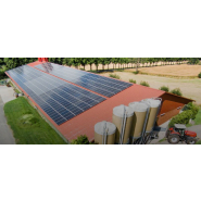 Hangar agricole photovoltaïque opérationnel avec installation comprise, pour une production d'énergie verte optimale - France Solar