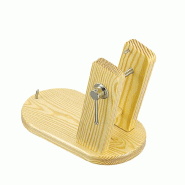 ITALCONCEPT L2G Serre Jambon Pin Naturel Poignee - 3616350129840