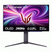 LG 27GS95QE-B écran plat de PC 67,3 cm (26.5") 2560 x 1440 pixels Quad HD OLED Noir