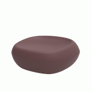 Pouf design in & out NOMA - grenat