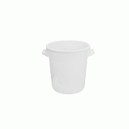 Schneider - Seau, HDPE - 50,0 L - blanc plastique 202010