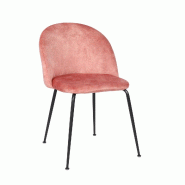 Stones Calypso Chaise En Velours Rose 2 Pcs - rose 8051361827241