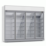 Vitrine réfrigérée 4 portes en verre INS-2060R - 2060 litres - 2508 x 710 x 2092 mm