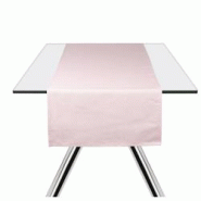 Chemin de table Excelsa Pastel Color coton 45x140 cm rose - rose textile 68835 Chemin de table Excelsa Pastel Color coton 45x140 cm rose - rose textile 68835