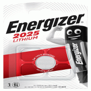 Energizer Lithium LD CR 2025 3V - Blister de 1 - argenté 626982
